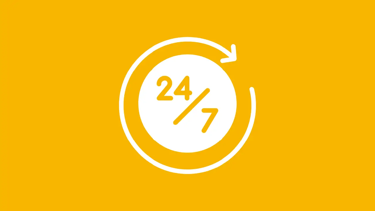 24/7 Availability