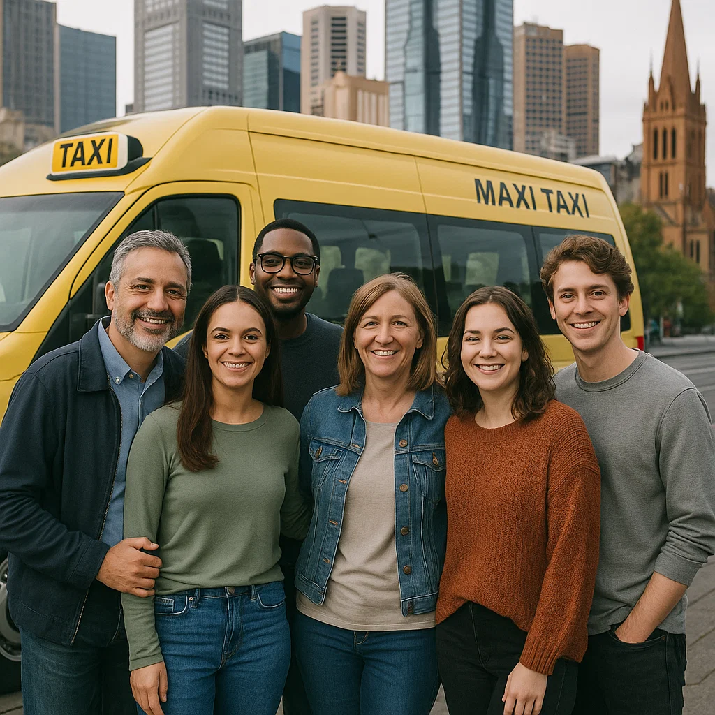 Maxi taxi in Altona