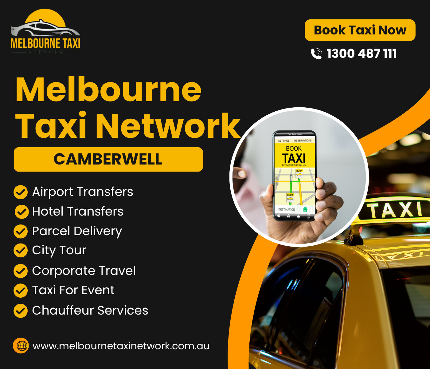 Taxi Services in Camberwell