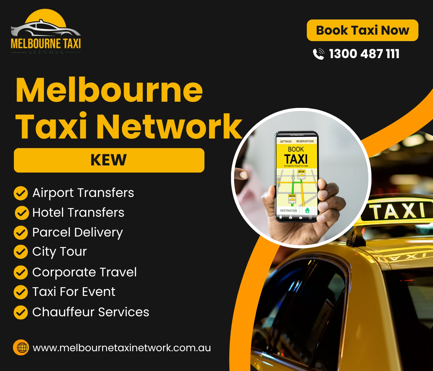 Taxi Services in Kew