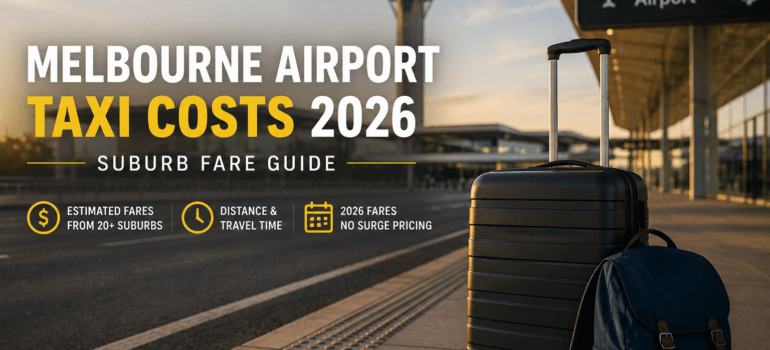 How Much Does a Taxi Cost from Melbourne’s Eastern Suburbs to the Airport in 2026?